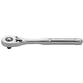CRAFTSMAN Low Profile Ratchet, 1/4 Inch Drive, 72 Tooth